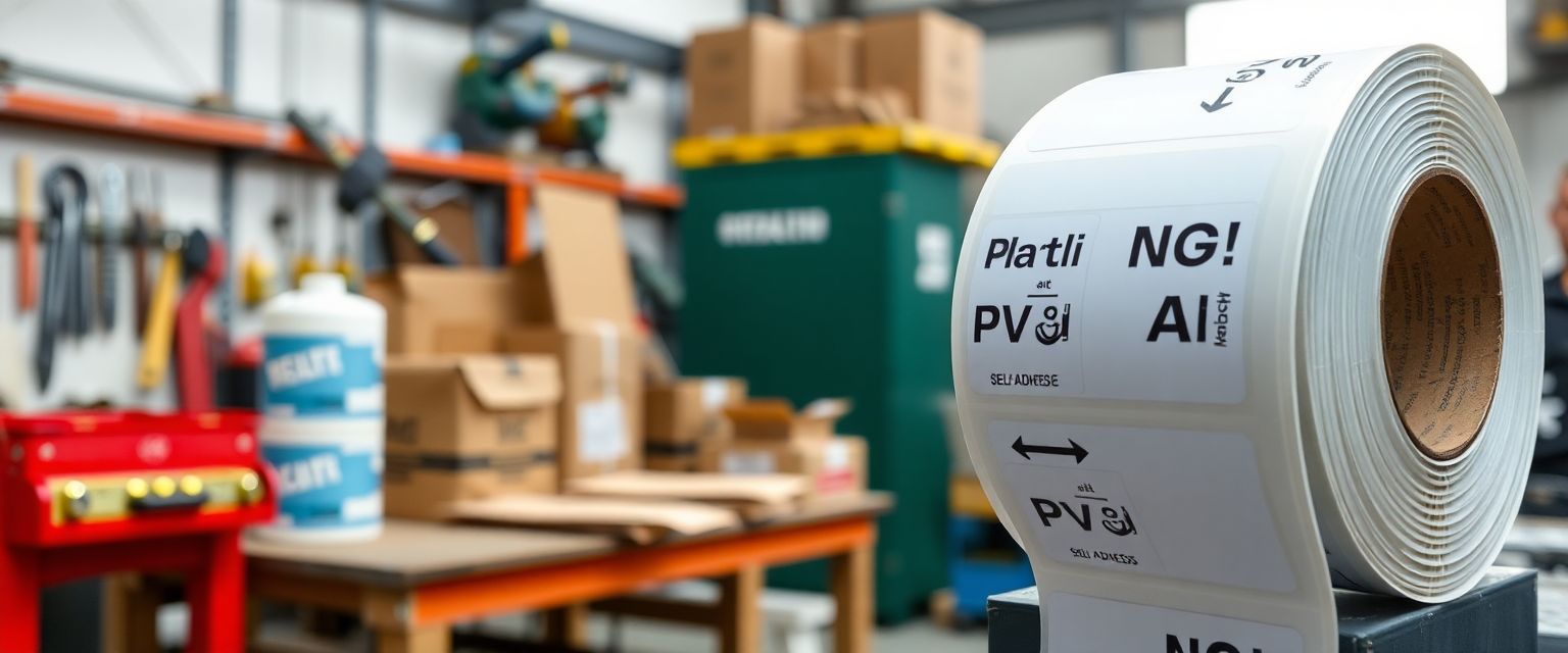 Etiquetas De Pvc Autoadhesivas